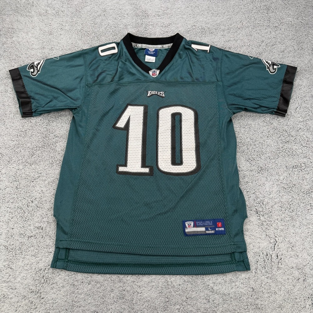 Reebok Philadelphia Eagles DeSean Jackson #10 Jersey Youth Large Midnight Green